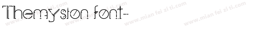 Themysion font字体转换